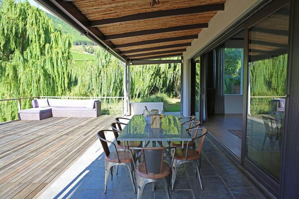 De Luc Farmhouse Ultimate Country Privacy Franschhoek Bagian luar foto